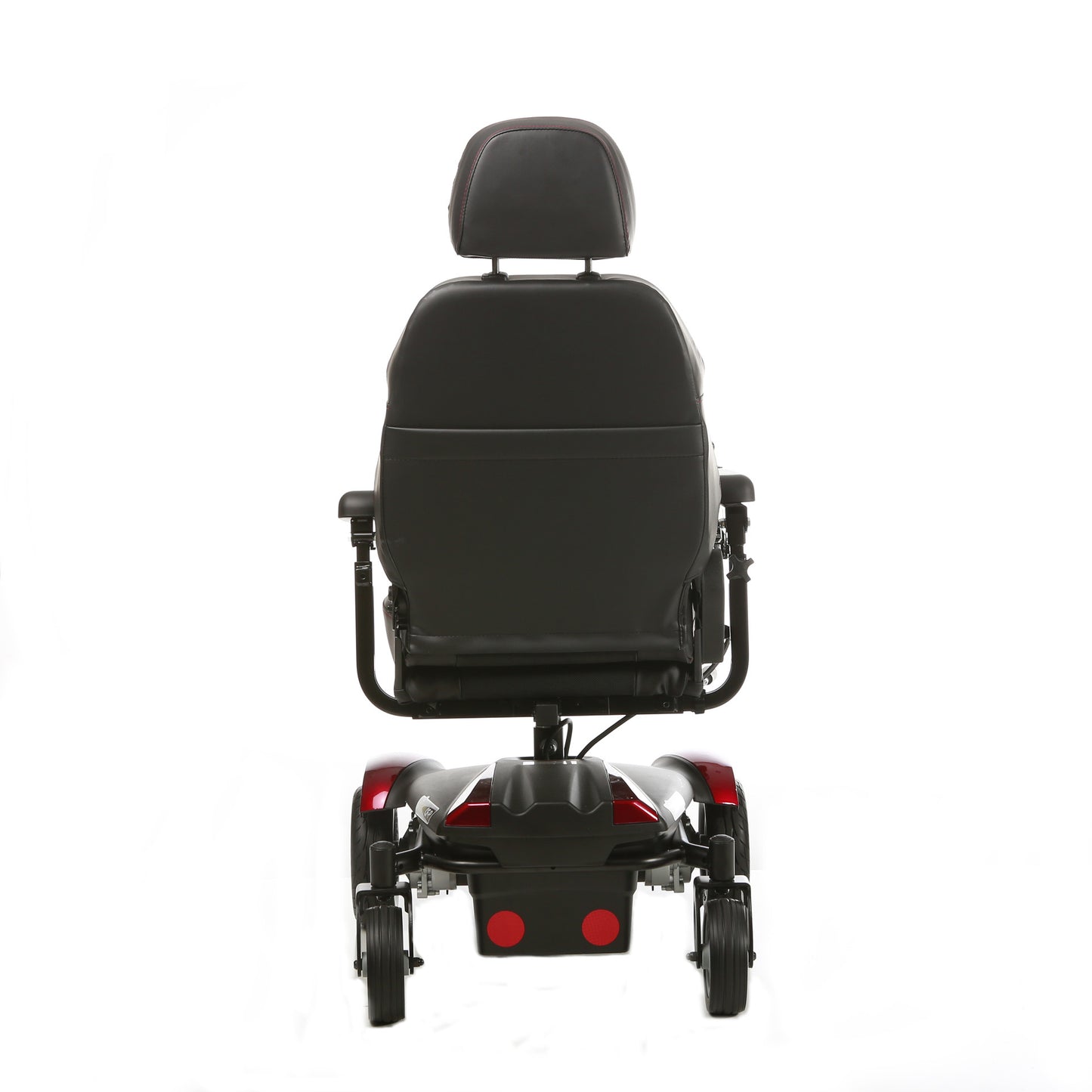 Merits P322 Vision CF Power Wheelchair - Breaks Down For Travel/Portable, w/ Anti Flat Tires, 300 Lbs Weight Capacity