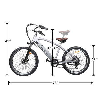 Nakto Santa Monica Cruiser Electric Bike 48V 500W