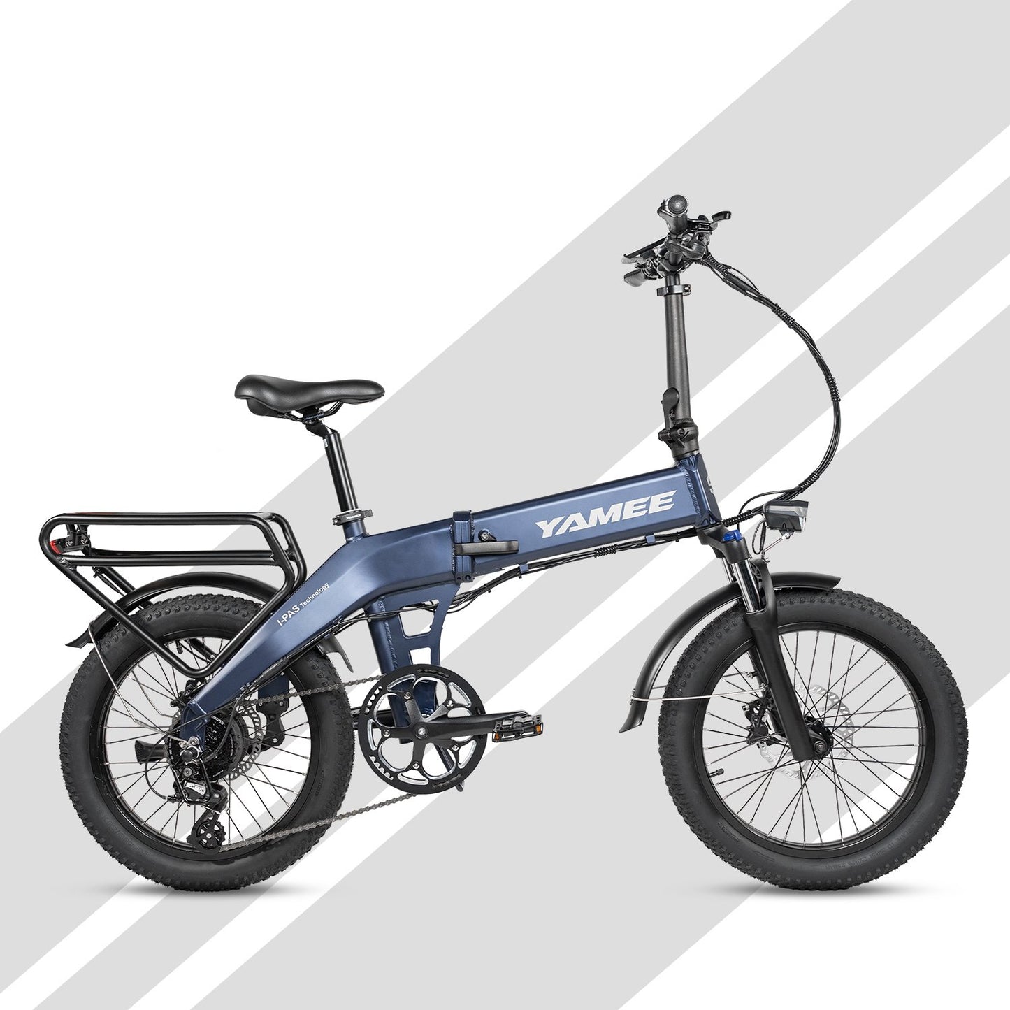 Yamee X 500W Motor 48V 14.5AH Battery Foldable Fat Tire Terrain Electric Bike
