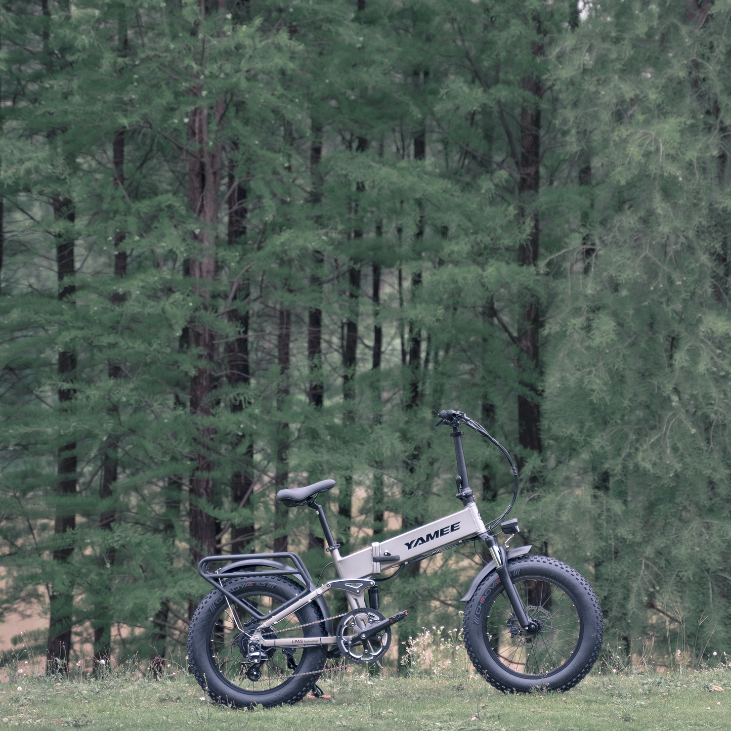Yamee Fat Bear Plus 500W Motor 48V 11.6AH Battery Foldable Fat Tire Electric Bike