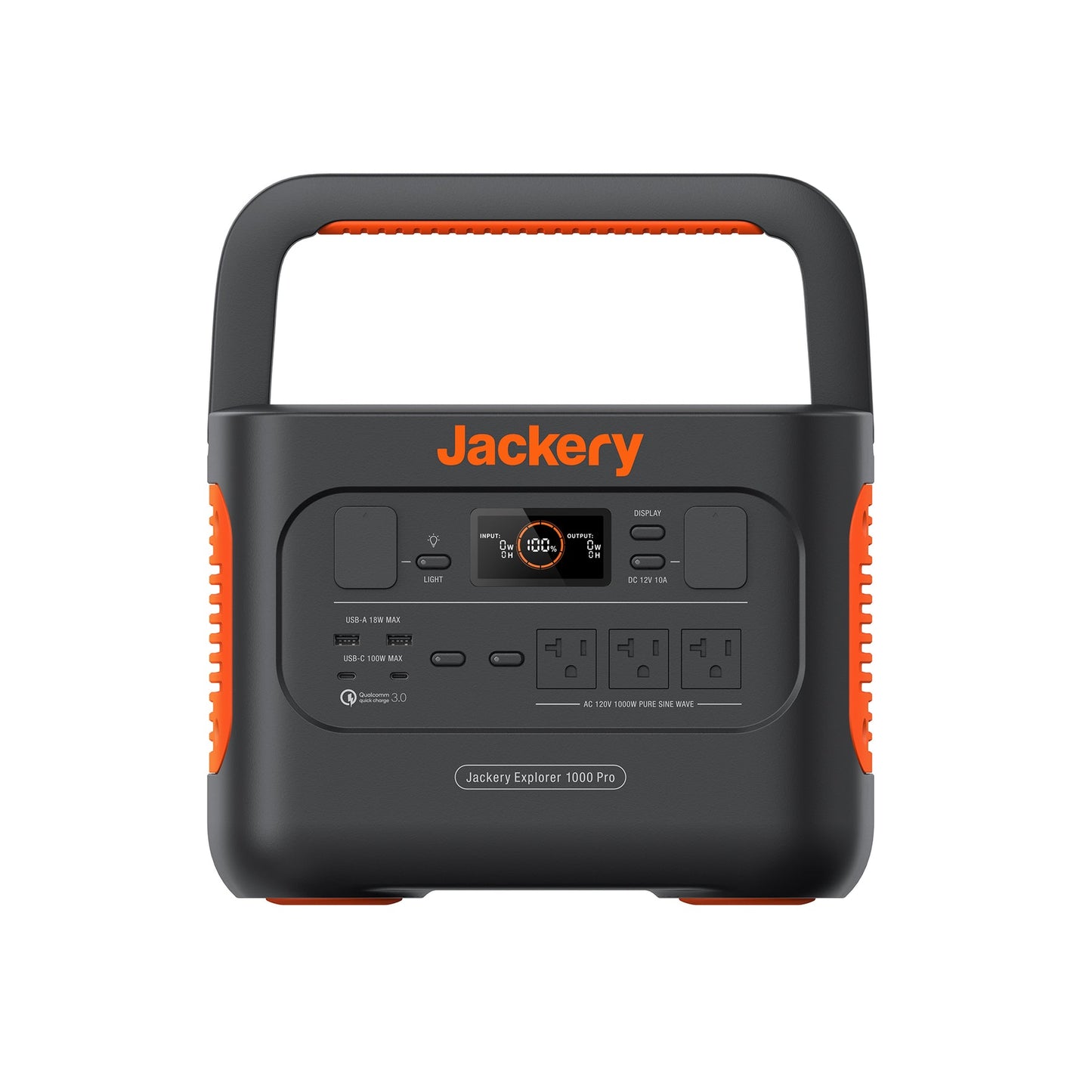 Jackery Explorer 1000 Pro Portable Power Station - 2x100W PD Ports & 800W Input, 1.8Hrs to Full Charge, for Outdoor RV, Camping, Emergencies