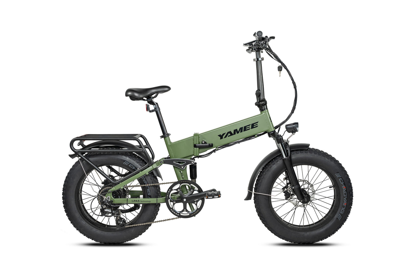 Yamee Fat Bear Plus 500W Motor 48V 11.6AH Battery Foldable Fat Tire Electric Bike