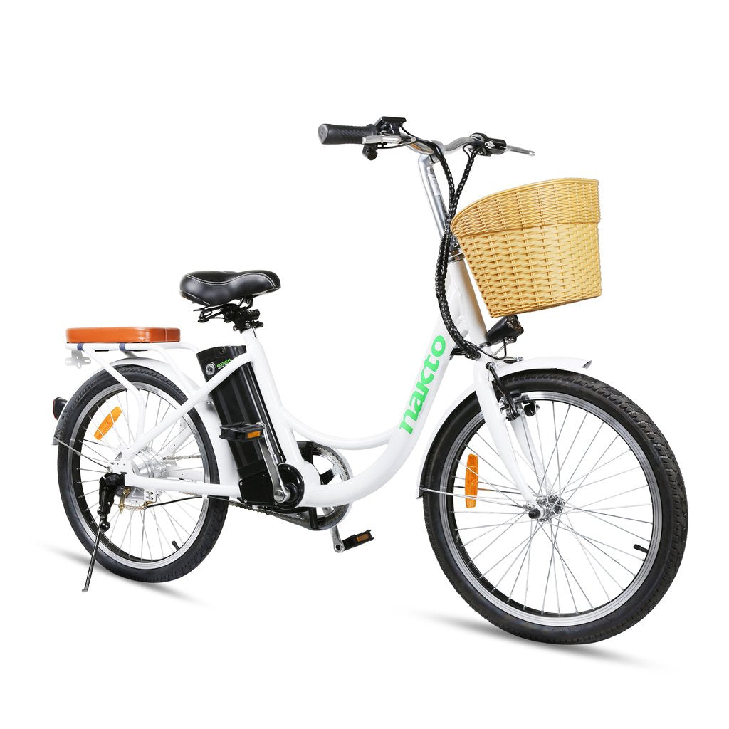 Nakto Elegance City Low Step Thru Electric Bike 22"