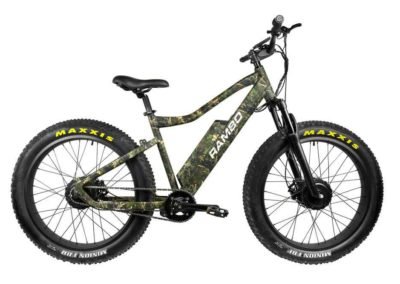 Rambo Krusader Motor 2x 500Watt All Wheel Drive 14Ah Battery Electric Hunting Bike