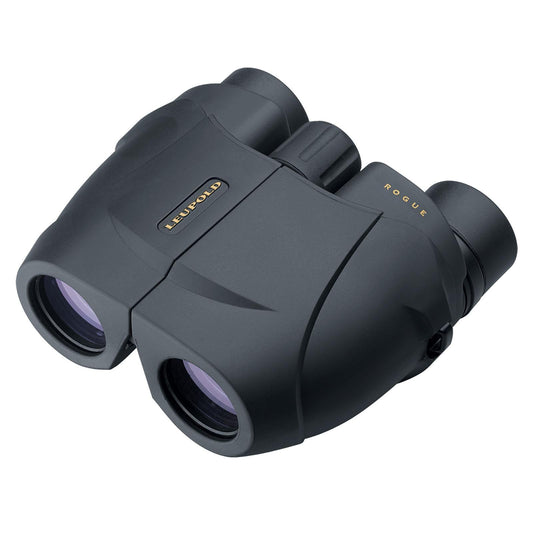 Leupold BX-1 Rogue Compact Binocular - 10x25mm Inverted Porro Prism Black