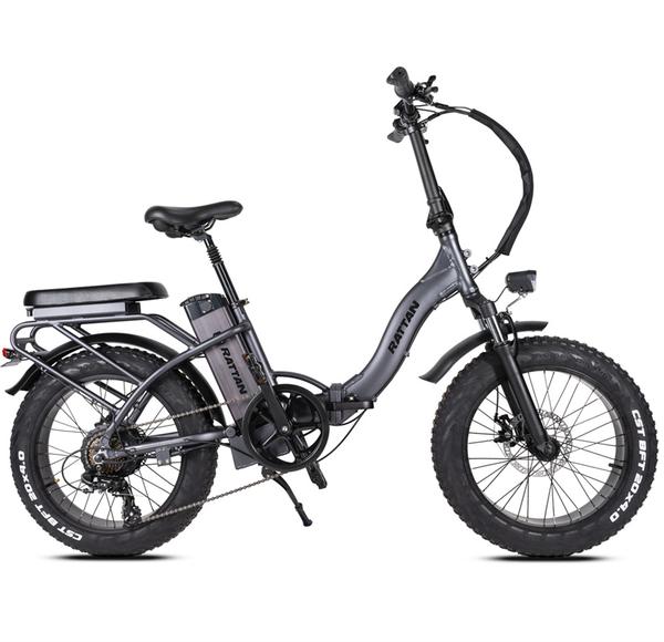 Rattan LF 750W Motor 48V 13AH Battery Fat Tire Foldable Electric Bike