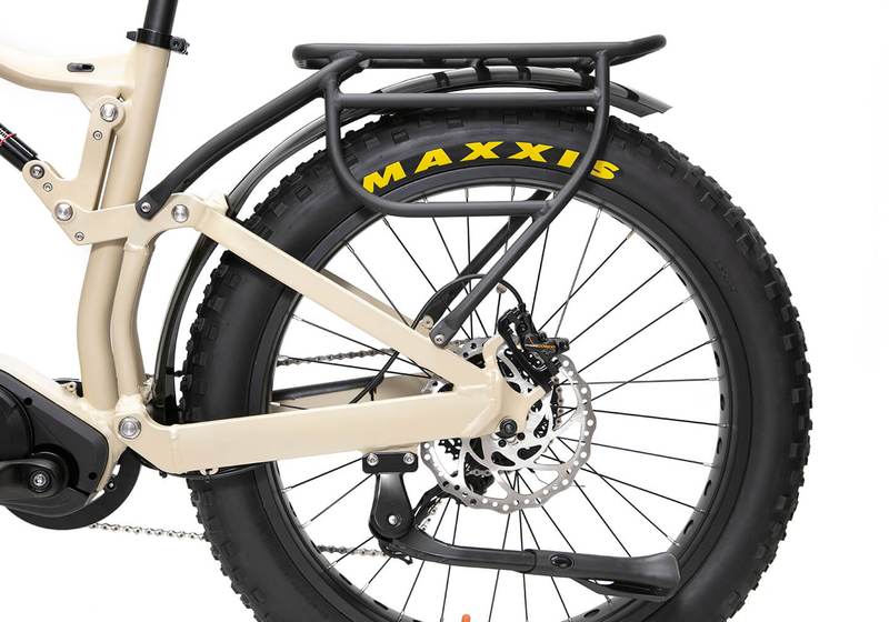 Bakcou Storm G2 Full Suspension Electric Hunting Bike Bafang Ultra Mid Drive Motor