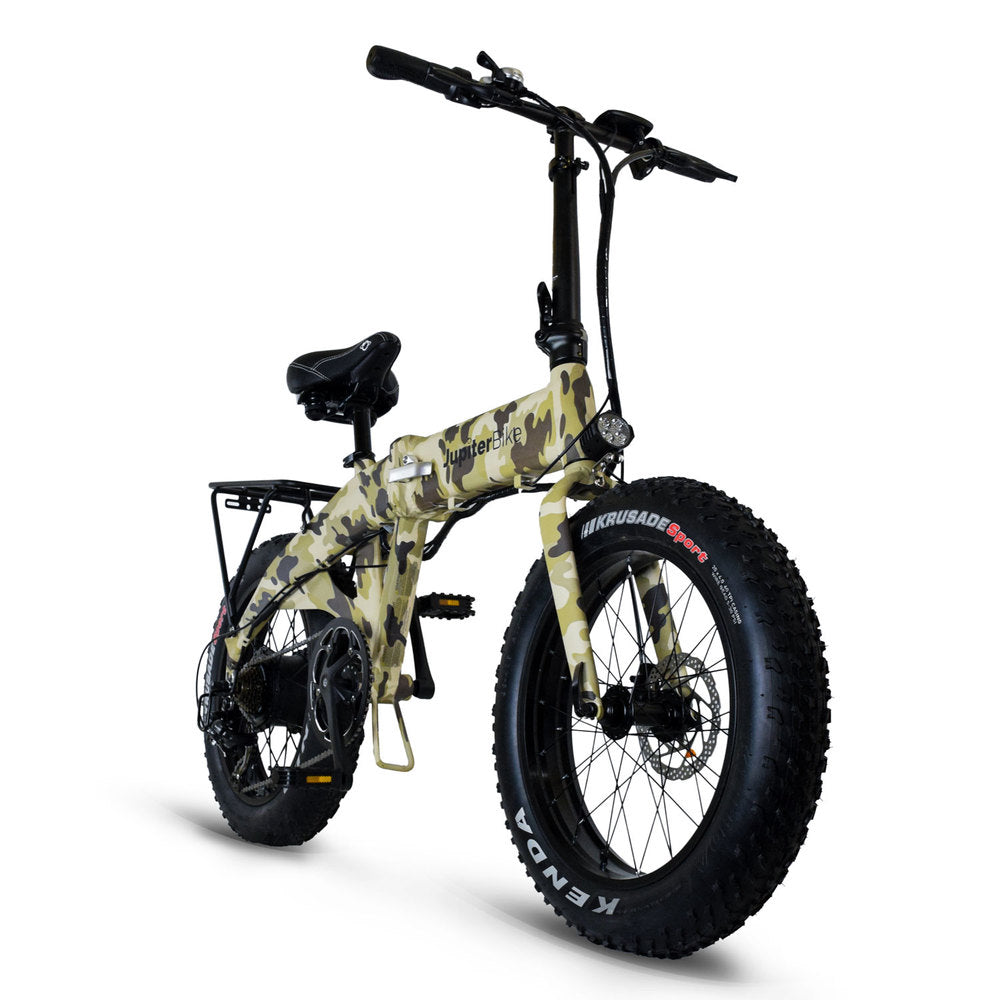 Jupiter Bike DEFIANT Foldable Fat Tire Electric Bike 48V 750W 10.4Ah