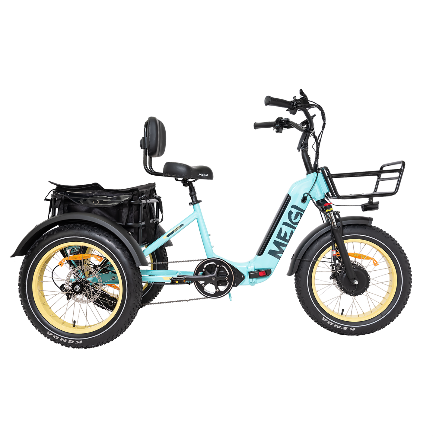 Dwmeigi MG2301- Silverado HD Fat Tire Electric Tricycle