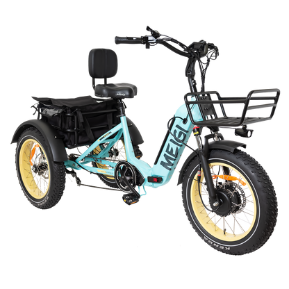 Dwmeigi MG2301- Silverado HD Fat Tire Electric Tricycle