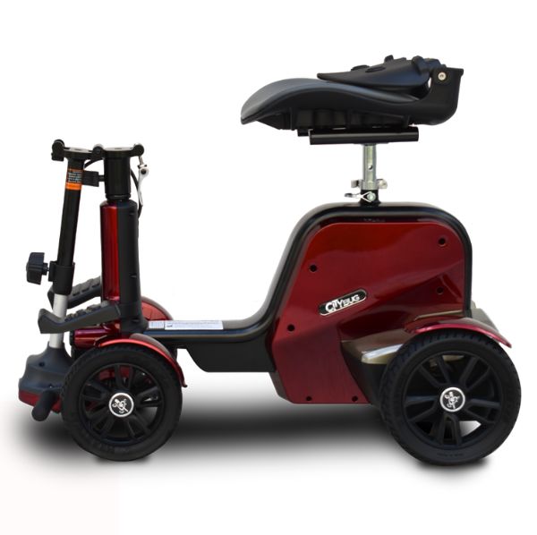 EV Rider CityBug Portable Folding Mobility Scooter - w/ Anti Flat Tires For Seniors