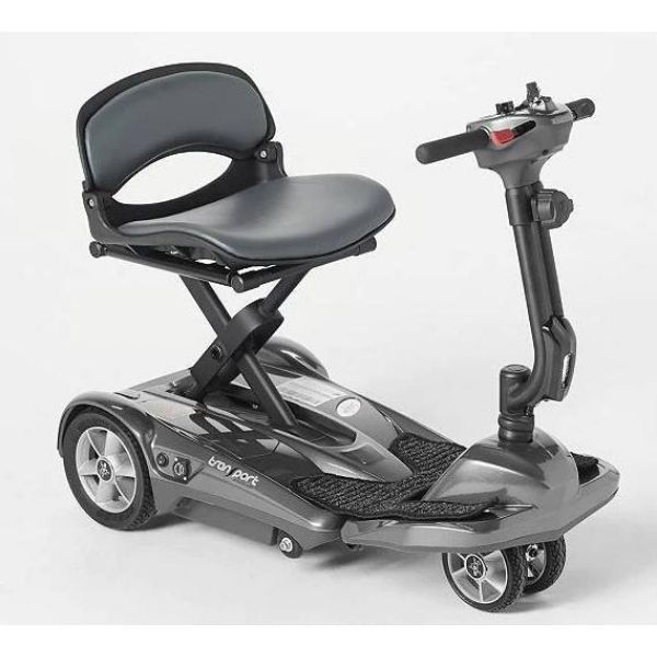 EV Rider Transport AF+ Deluxe - Automatic Folding, Lightweight Electric Mobility Scooter, w/ Anti Flat Tires For Seniors