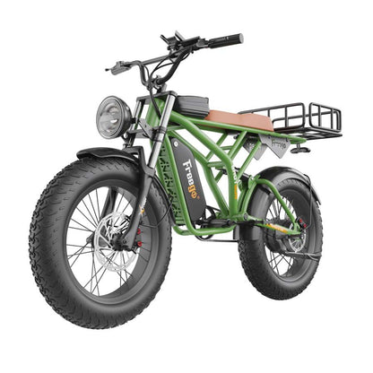 Freego Shotgun F2 Pro Electric Cargo Bike 1400W Poweful Motor - Full Suspension For Comfort Riding