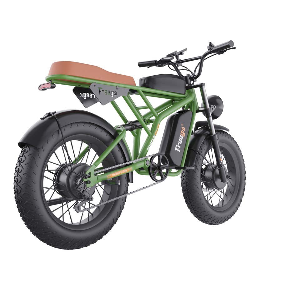 Freego Shotgun F3 Pro 2000W Electric Bike Dual Battery Motor - Full Suspension For Comfort Riding