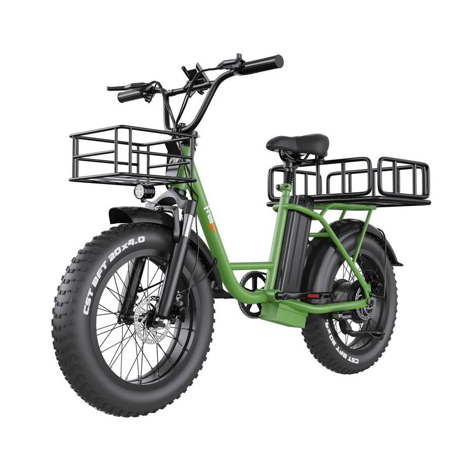 Freego FB 20X Step thru Fat Tire Electric Bike 1200W Peak Motor