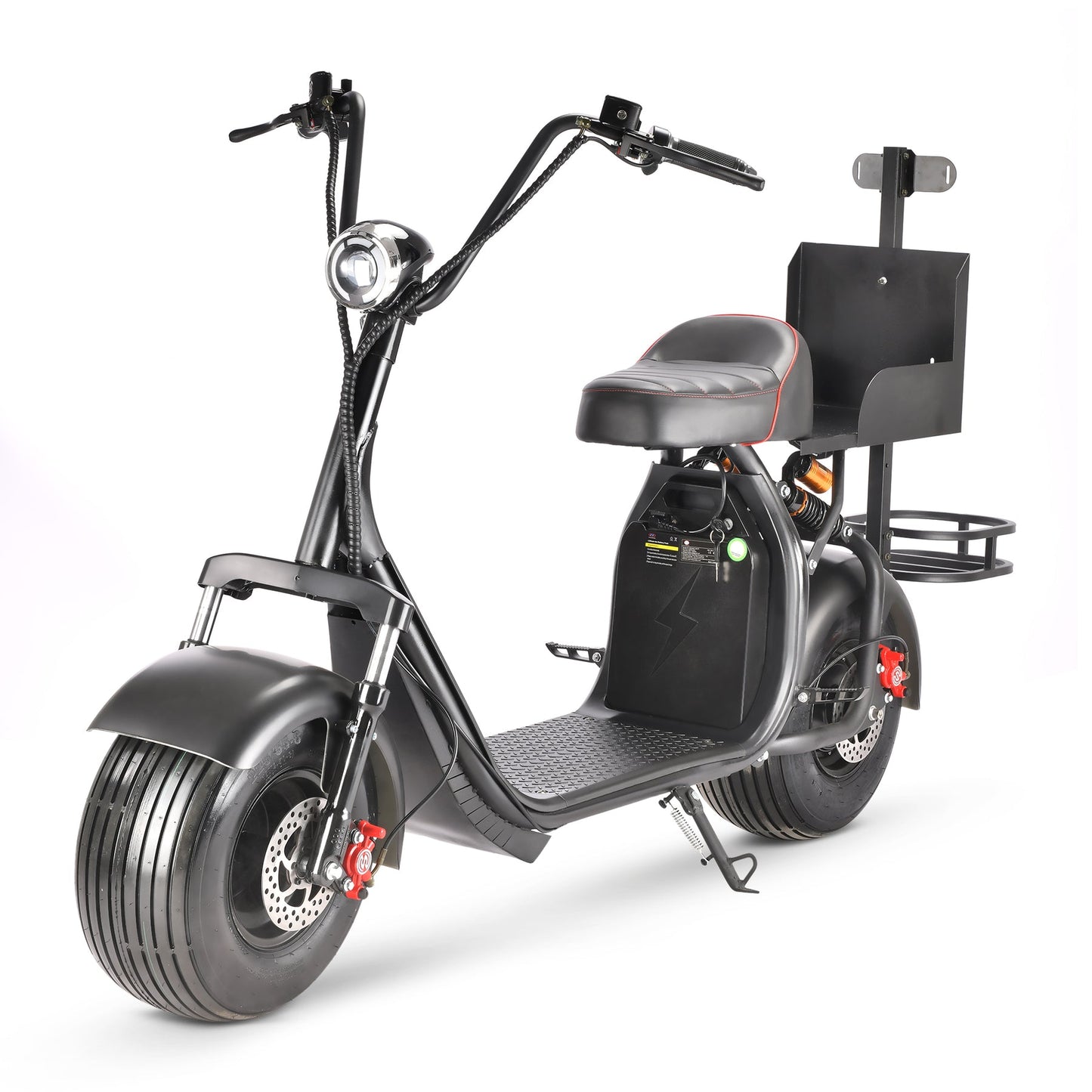 SoverSky X7 2000W 30MPH Fat Tire Two Wheel Golf Scooter