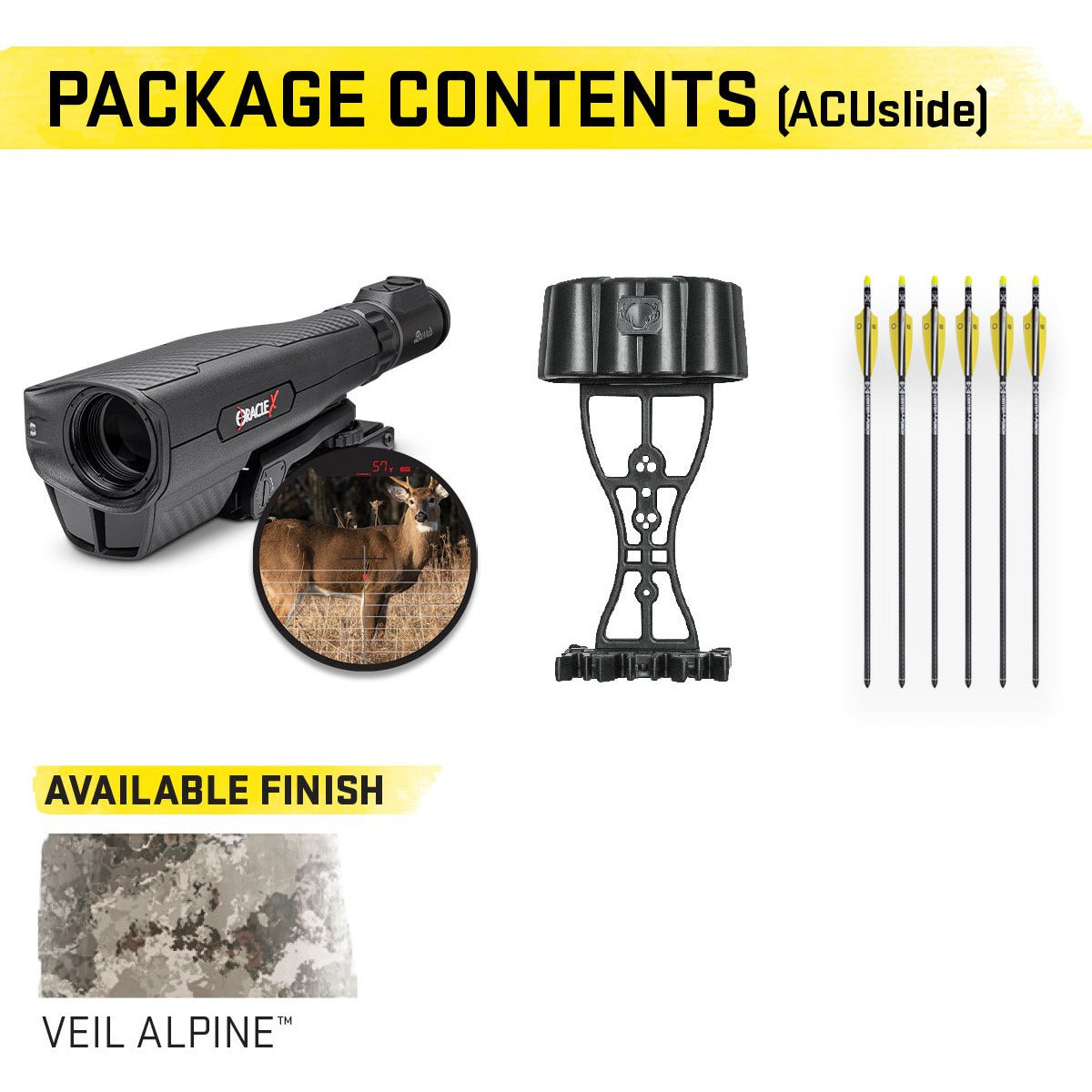 Dark Slate Gray Tenpoint Flatline 460 Oracle X Crossbow Tenpoint Crossbows Veil Alpine TenPoint
