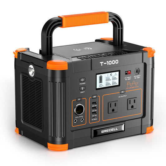 GRECELL Portable Power Station 1000W