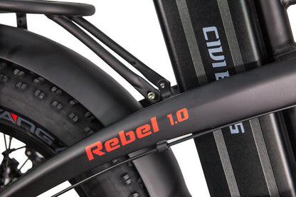 Revi Bikes Rebel Fat Tire Folding 48V 500W Twist Throttle 20" Wheel