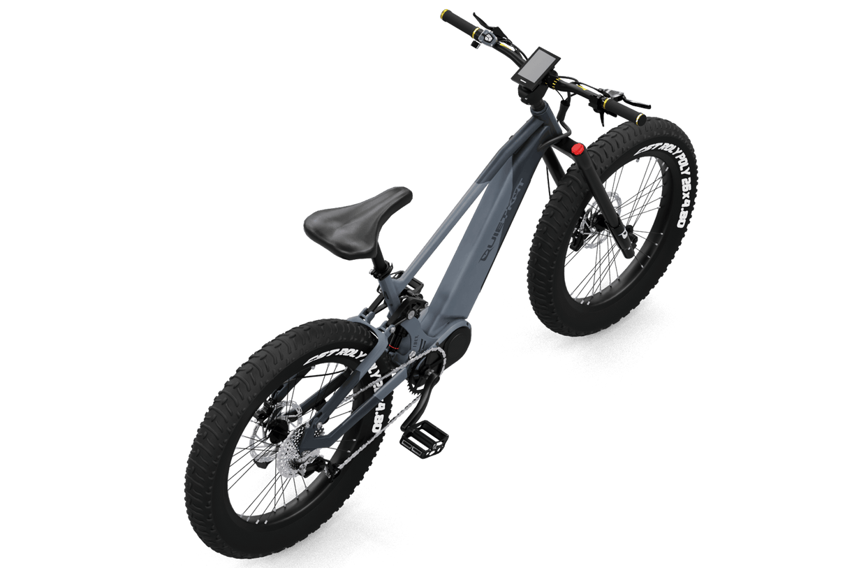 Quietkat iBex 1000W Ultra Mid Drive Motor Fat Tire Electric Mountain Bike