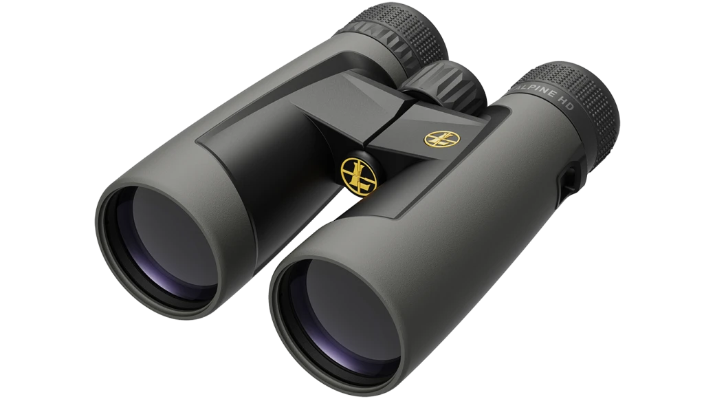 Leupold BX-2 Alpine HD Binocular with Harness - 12x52mm Roof Shadow Gray
