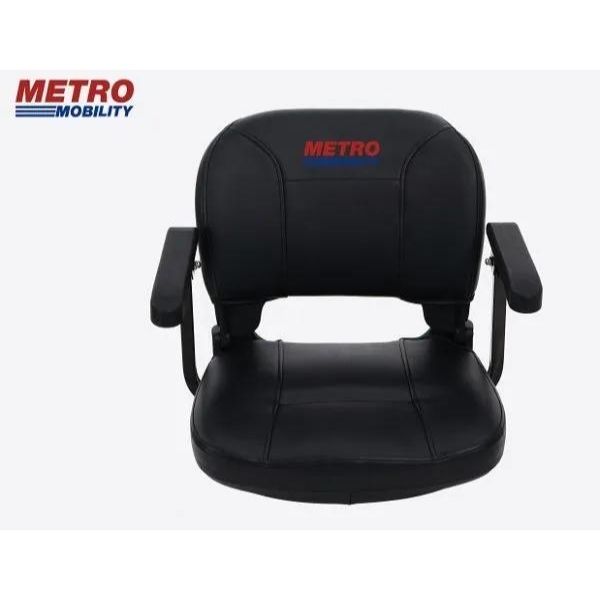 Metro Mobility M1 Lite 4-Wheel Foldable Lightweight Mobility Scooter - Comfort Swivel Seat, Long Range w/ Flat Free Tires For Seniors