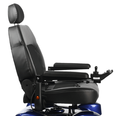 Merits P710 Atlantis Super Heavy-Duty Power Wheelchair - Extended Long Range, w/ Anti Flat Tires, 600lbs Weight Capacity