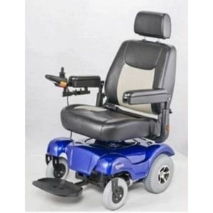 Merits Regal P310 Power Wheelchair Mobility - Flip Up Arm Rest, Anti Flat Tires, 300 Lbs Weight Capacity