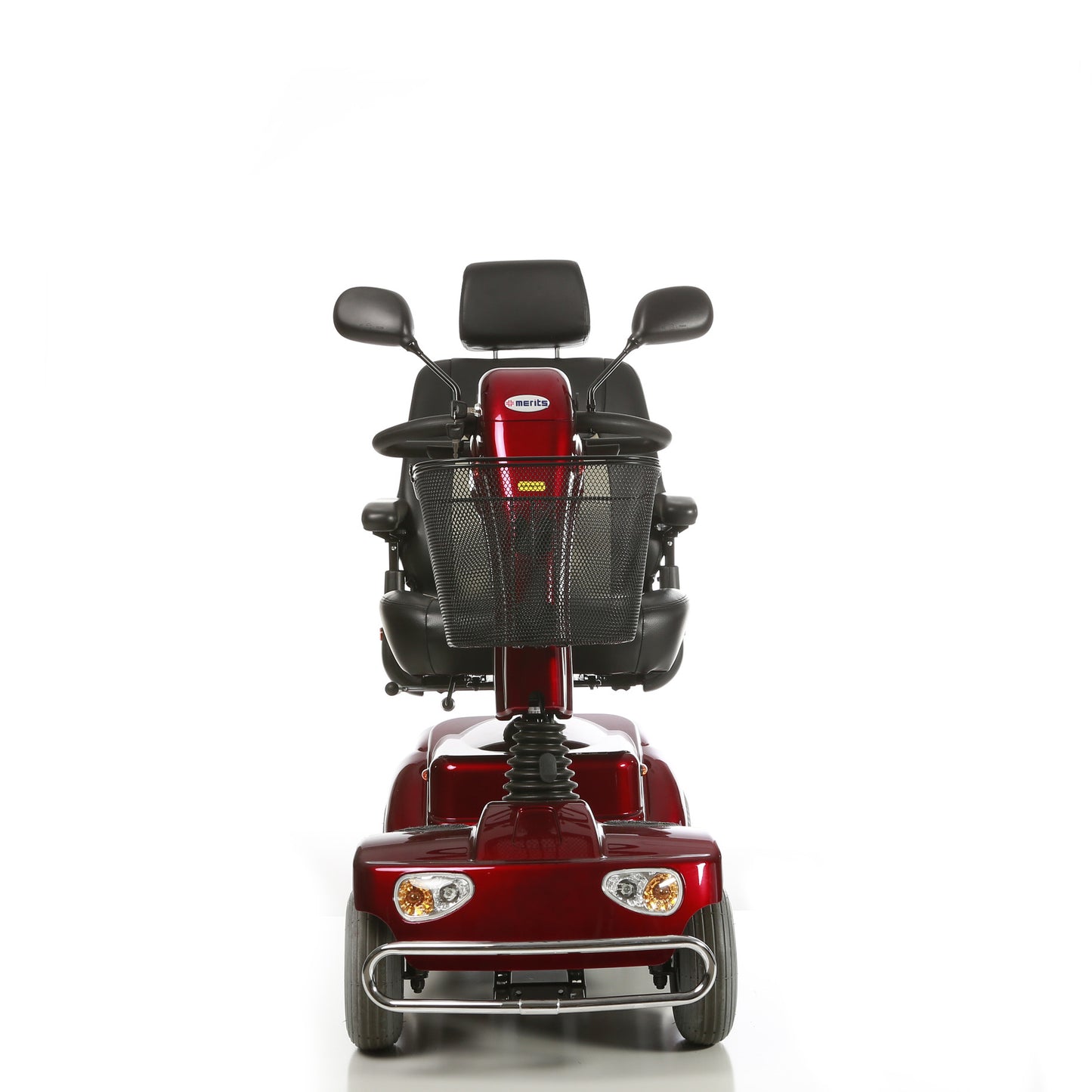 Merits S141 Pioneer 4 4-Wheel Mobility Scooter w/ Swivel Seat - Long Distance, Anti Flat Tires, w/ Lifetime Warranty, 400 Lbs Weight Capacity