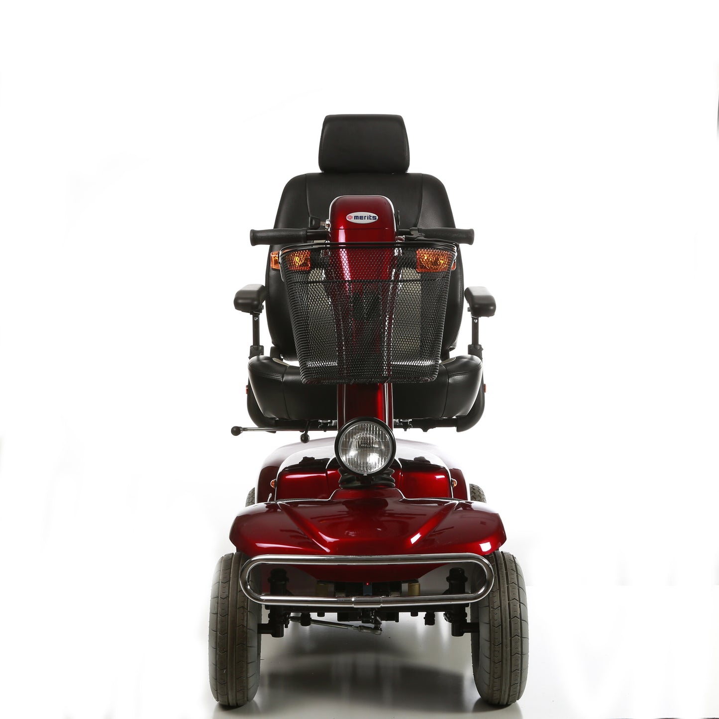 Merits S341 Pioneer 10 Super Heavy Duty 4-Wheel Mobility Scooter - Extended Long Range, W/ Anti Flat Tires, 500Lbs Weight Capacity