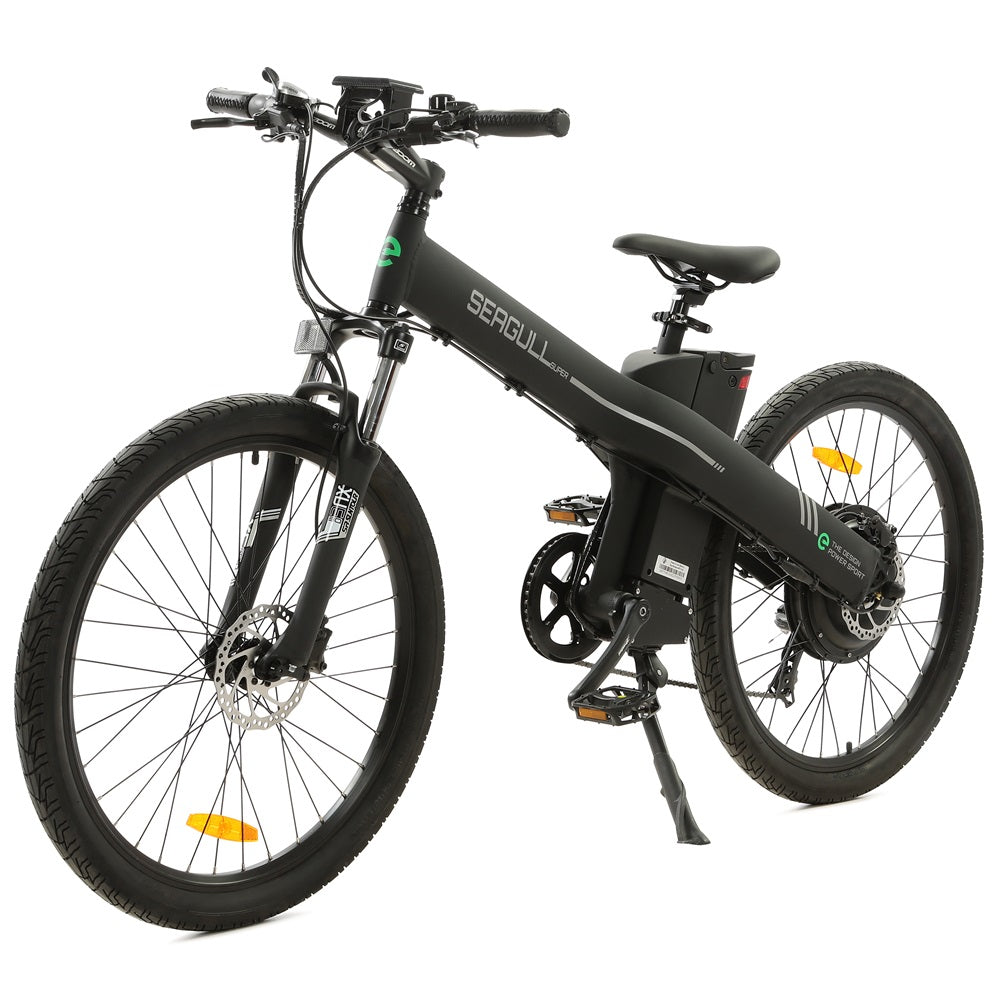 Ecotric Seagull 1000W Brushless Motor For Long Life Span and Efficiency - Versatile Electric Mountain Bike For Commuters, Campers, Leisure Riders
