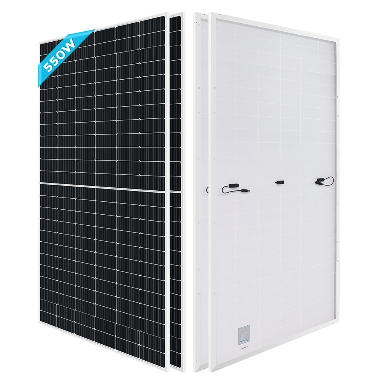Renogy 550 Watt Monocrystalline Solar Panel 2 pieces