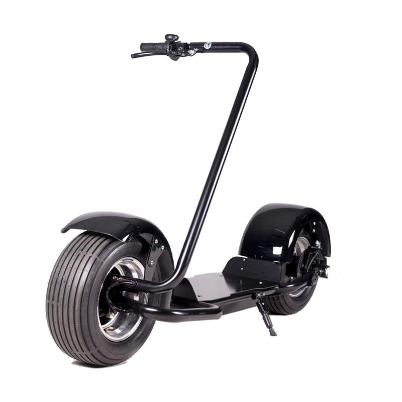 SoverSky S5 2000W 25MPH Black Electric Fat Tire Stand up Scooter