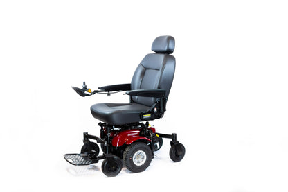 Shoprider 6Runner 10 Power Wheelchair Red - Added Suspension For Smooth and Comfortable Ride