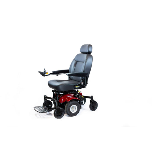 Shoprider 6Runner 10 Power Wheelchair Red - Recliner Seat, Added Suspension For Smooth and Comfortable Ride - 300lbs Weight Capacity