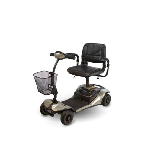Shoprider Dasher 4-Wheel Portable Mobility Scooter - Lightweight, Swivel Seat, Anti-Flat Tires, 300lbs Weight Capacity