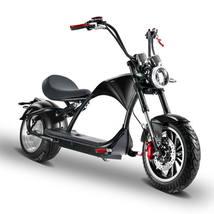 SoverSky M3P 3000W 35MPH Electric High Speed Chopper Scooter