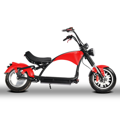 SoverSky M3P 3000W 35MPH Electric High Speed Chopper Scooter