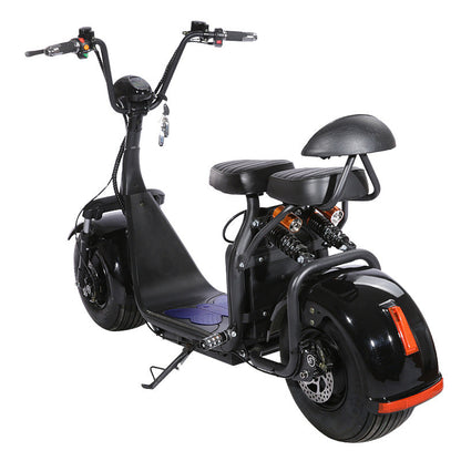 SoverSky X7 2000W 30MPH Fat Tire Lithium Scooter Citycoco