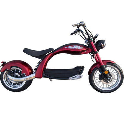 SoverSky M5 2000W 35MPH Lithium Chopper Fat Tire Scooter
