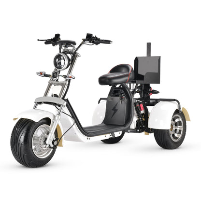 SoverSky T7.3 2000W 25MPH 20AH/40AH Electric Fat Tire Golf Trike