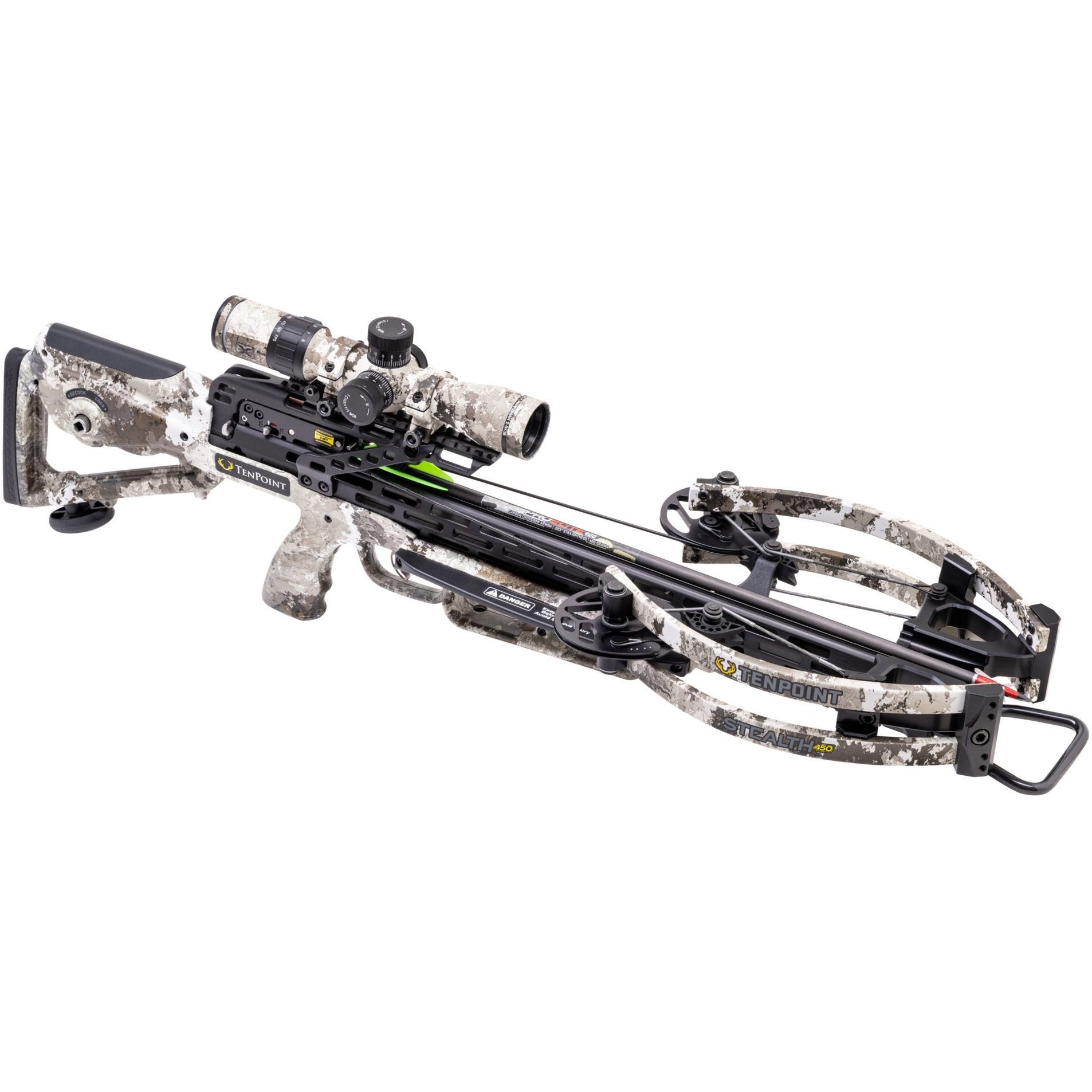 Dark Slate Gray Tenpoint Stealth 450 Crossbow Tenpoint Crossbows Veil Alpine TenPoint
