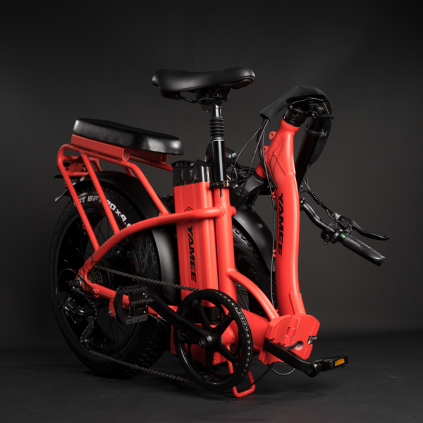 Rattan LF 750W Motor 48V 13AH Battery Fat Tire Foldable Electric Bike