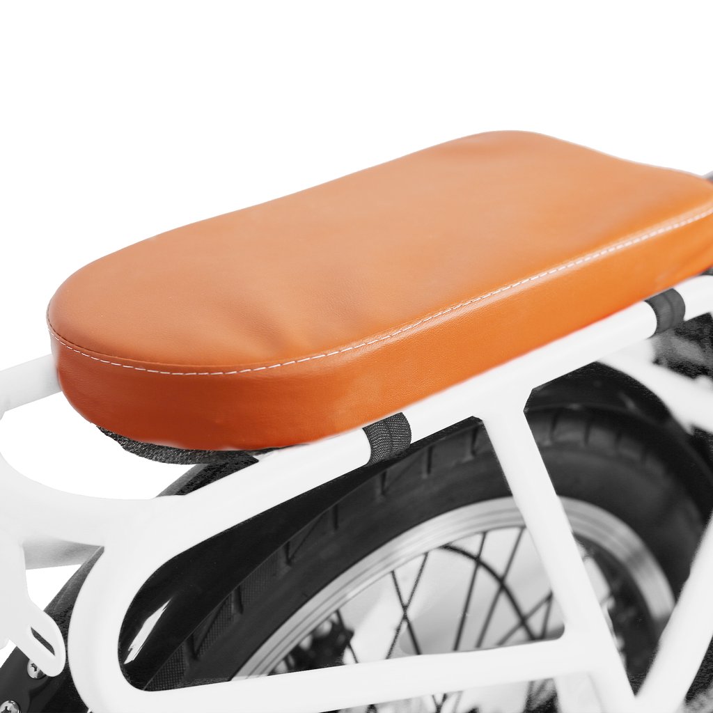 Nakto Pony Cargo Low Step Thru Electric Bicycle  36v 10Ah Lithium Battery 20" White