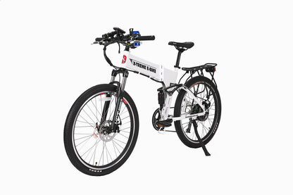 X-Treme Baja 48 Volt 500W Folding Full Suspension Electric Mountain Bicycle