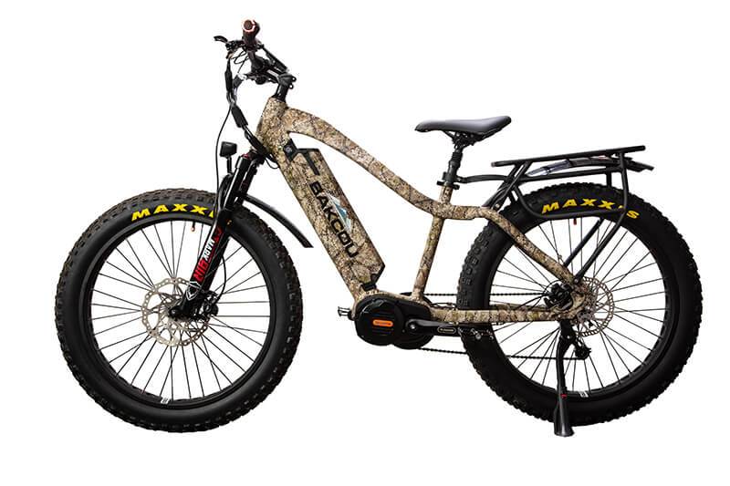 Bakcou Mule Elite Step Through 26" Electric Hunting Bike Bafang Ultra Mid Drive Motor