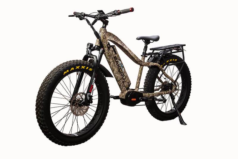 Bakcou Mule Elite Step Through 26" Electric Hunting Bike Bafang Ultra Mid Drive Motor