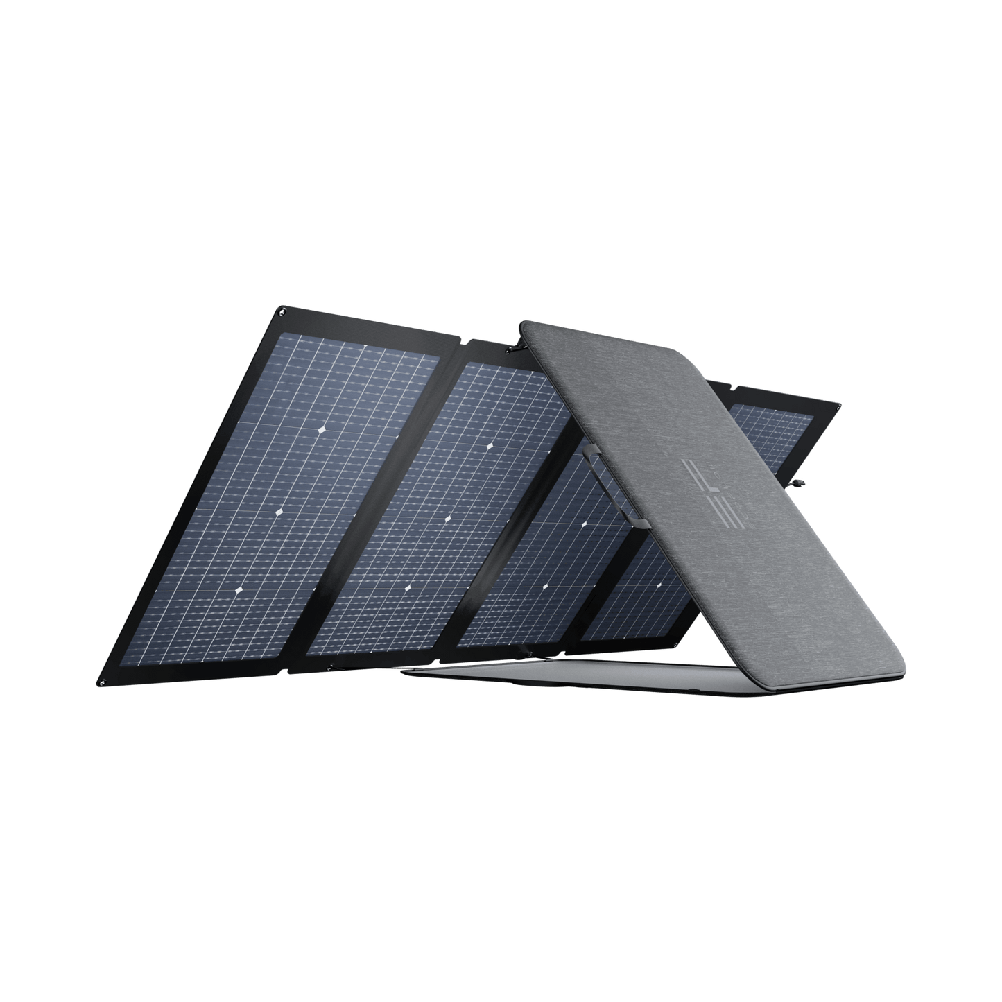 EcoFlow 220W Bifacial Portable Solar Panel - With Adjustable Kickstand, Waterproof & Durable for Off The Grid Living