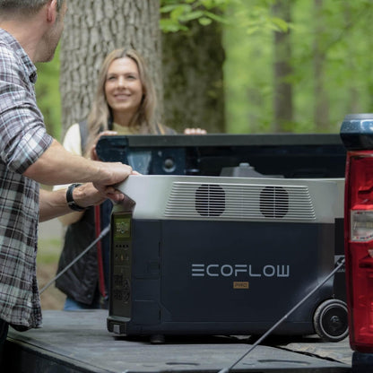 EcoFlow DELTA Pro Portable Power Station - Solar Generator For Home Use, Blackout, RV, Travel, Camping