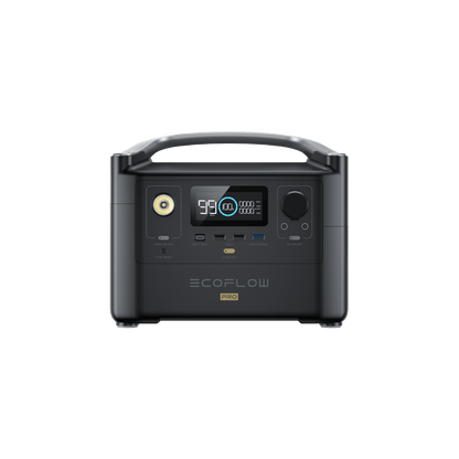 EcoFlow RIVER Pro Portable Power Station  - For Outdoor Camping, RV, Off-Grid, Home Use